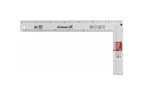 Угольник алюминиевый литой 350 мм Matrix фото 1