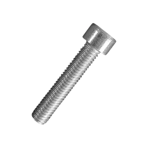 Винт с внутренним шестигранником 6х40 мм класс прочности 8.8 DIN 912 полная резьба, оцинкованный фото 1