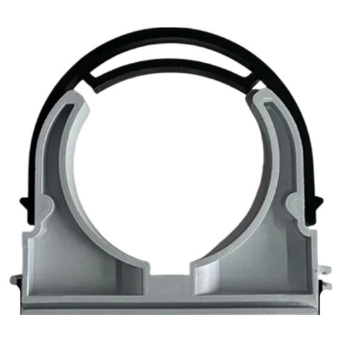 Клипса для крепления трубы с фиксатором 75 фото 1