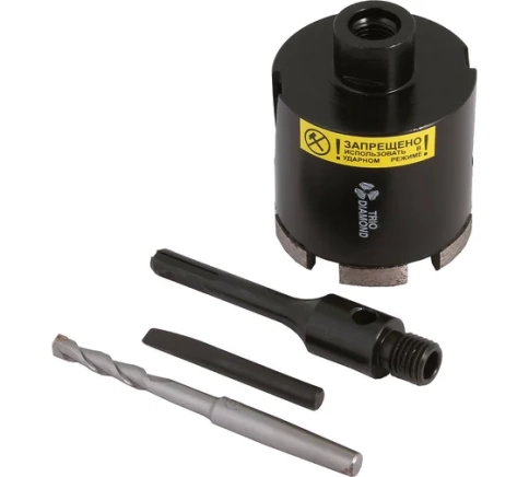 Коронка по бетону, алмазная, 72 мм фото 1