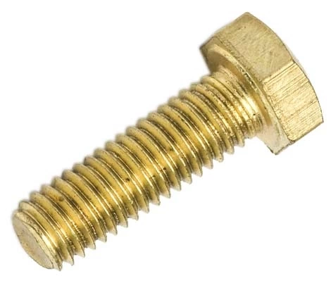 Болт латунный М6х20 DIN933,10 шт фото 5