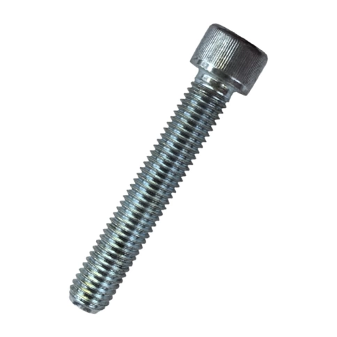 Винт 14х70 мм класс прочности 12.9 DIN 912, полная резьба, оцинкованный фото 1