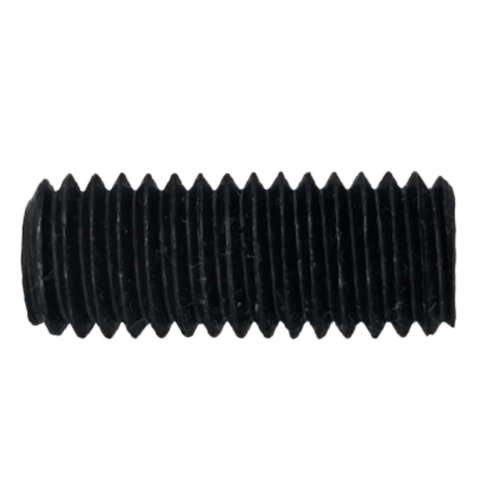 Винт установочный с внутр. шестигранником 8х20 мм, класс прочности 12.9 DIN 913 тупой конец, черный фото 1