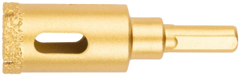 Коронка по керамограниту,камню,кафелю,стеклу кольцев.алмазн. вакуумн.спекание фото 2