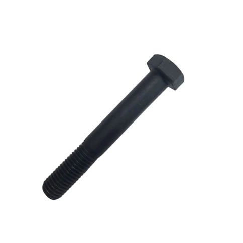 Болт высокопрочный чёрный 18х120 мм, к.п.10.9 DIN931, 4 шт. фото 5