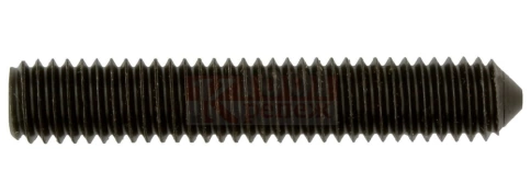 Винт установочный М10х25мм к.п12.9 DIN914 ( гужон) 10шт фото 5