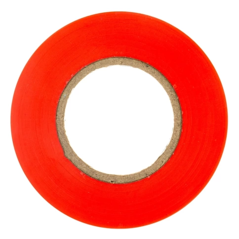 Изолента ПВХ 19 мм х 20 м 150 мкм красная, Matrix фото 3