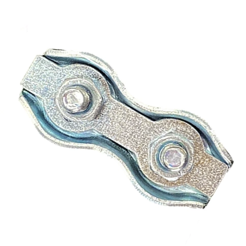 Соединитель троса двойной *5 оцинкованный DUPLEX фото 2