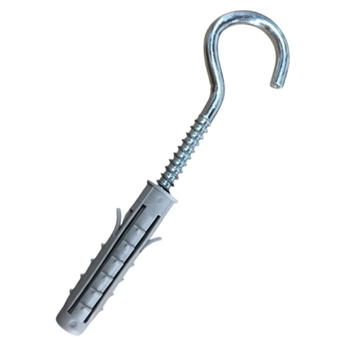 Дюбель с шурупом полукольцо 10х50 мм фото 1