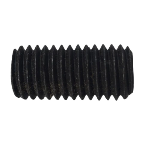 Винт установочный с внутр. шестигранником 4х10 мм, класс прочности 12.9 DIN 913 тупой конец, черный фото 1