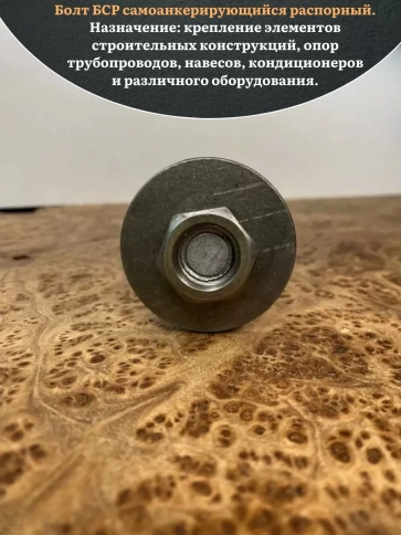 Болт БСР самоанкерирующийся распорный М12х110 5 шт 28778-90 фото 2
