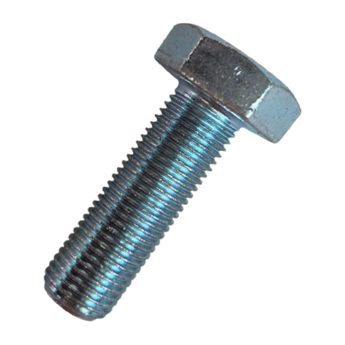 Болт М10х1х30 мм, класс прочности 10.9 DIN 961, полная резьба, оцинкованный фото 1