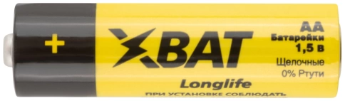Батарейка щелочная 1,5 В тип АА 4шт фото 2
