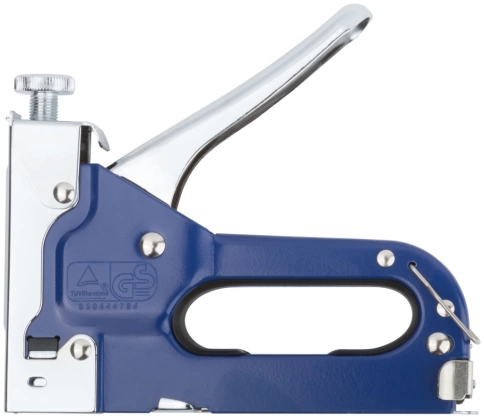 Степлер для широких скоб 3в1 тип 140 4-14мм, тип 28 10-12 мм, тип 300 10-14 мм, металлич.корп. фото 1