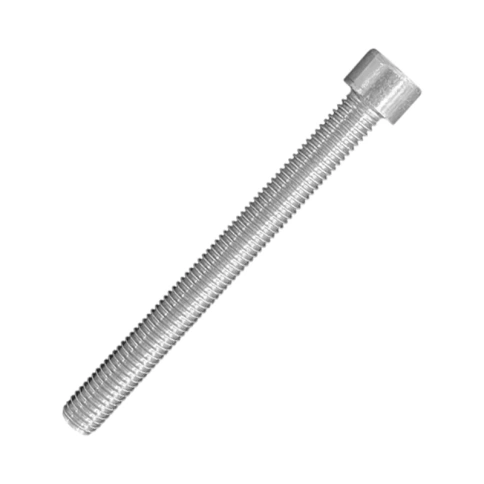 Винт 8х70 мм класс прочности 12.9 DIN 912, полная резьба, оцинкованный фото 1