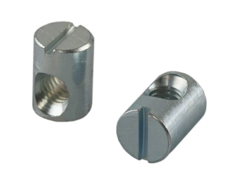 Гайка-бочонок М6 10х12мм для мебели , 10 шт. фото 6