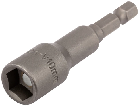 Насадка для шурупов и болтов с шестигр.гол.d-10мм L-65мм Профи фото 2