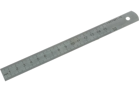 Линейка металлическая измерительная фото 4