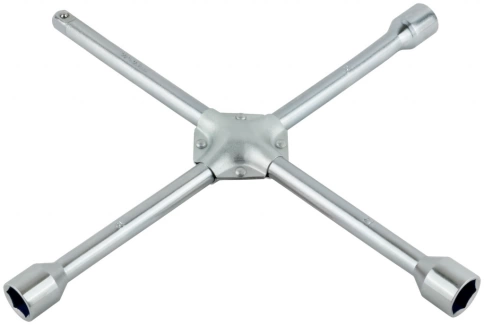 Ключ балонный крест усиленный 17х19х21 мм + 1/2". 400 мм фото 2