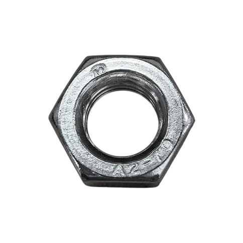 Гайка М3 DIN 934 нержавеющая сталь А4 фото 2