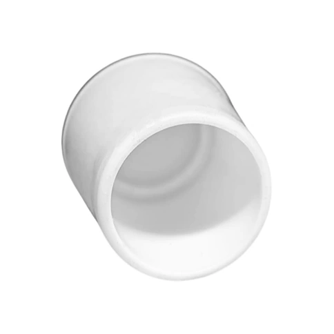 Заглушка для труб наружная круглая d4 мм, белая фото 2