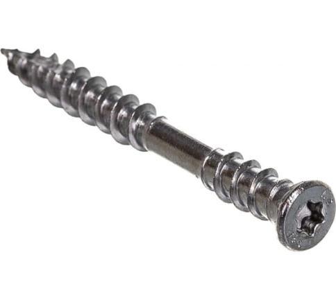 Саморез для террас нерж с двойной резьбой А2 HIMTEX фото 1