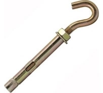 Анкерный болт с крюком 10х100 мм, 5 шт. фото 6