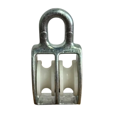 Блок двойной, шкив пластиковый 20 мм/6 фото 2