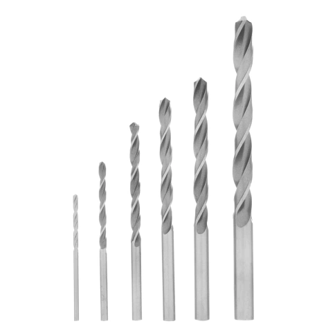 Набор сверл по металлу Р6М5 2-8мм 6шт.пластик. кейс Matrix фото 1