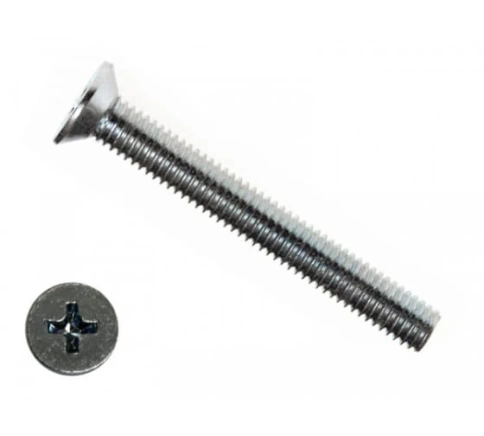 Винт нержавеющий 6х45 мм DIN 965 с потайной головкой ,10 шт фото 6