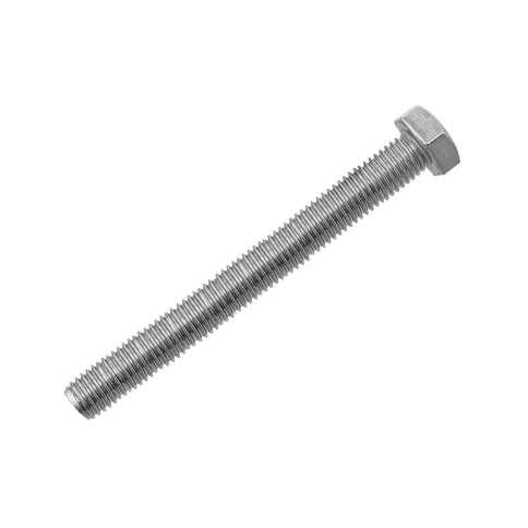 Болт 20х120 мм DIN 933 полная резьба, оцинкованный фото 1