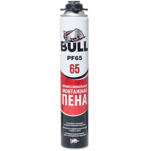Пена монтажная профессиональная Bull РF65 850 гр. фото 1