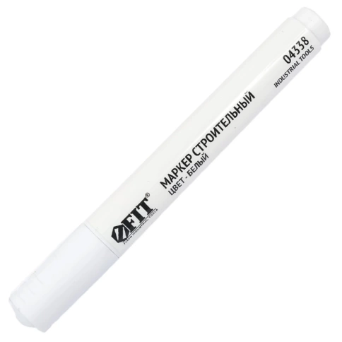 Маркер строительный с жидким красящим составом, белый фото 5