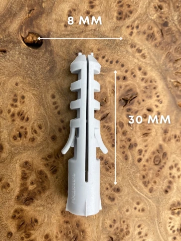 Дюбель распорный УСЫ 8х30, 50 шт  фото 3