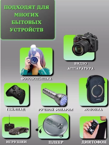 Батарейка алкалиновая 9V Крона 6LR61 1шт в упаковке фото 5