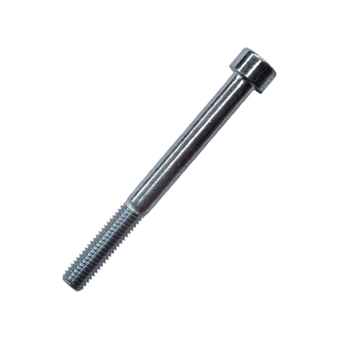 Винт с внутренним шестигранником 8х80 мм класс прочности 8.8 DIN 912 неполная резьба, оцинкованный фото 1