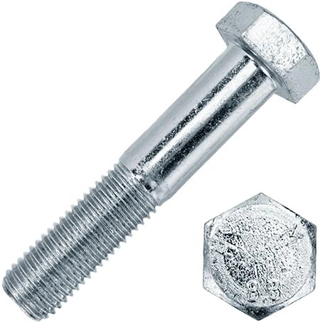 Болт высокопрочный М10х35 ОЦ к.п.8.8 DIN931 (10 шт) фото 5