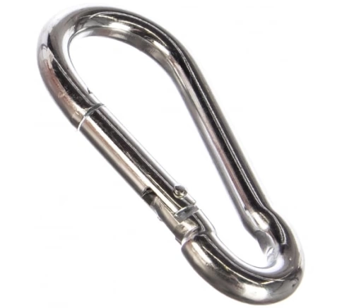 Карабин стальной 7 мм ОЦ DIN5299C, 10 шт. фото 5