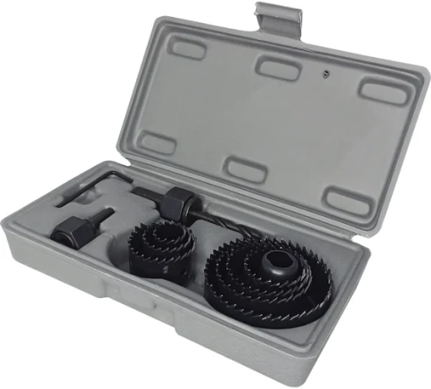 Набор пил кольцевых по дереву 19-67 мм 11 предметов фото 1