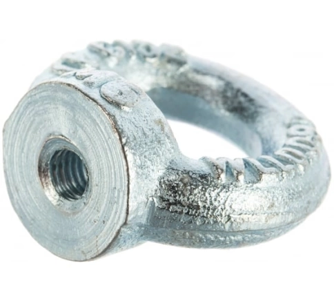 Рым гайка М8 оцинкованная DIN582, 10 шт. фото 6