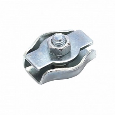 Соединитель троса одинарный *5 нержавеющая сталь А2 SIMPLEX фото 1