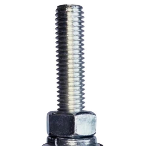 Ролик поддерживающий d50 мм ЧР1008 на болту М12, черный капролон фото 2