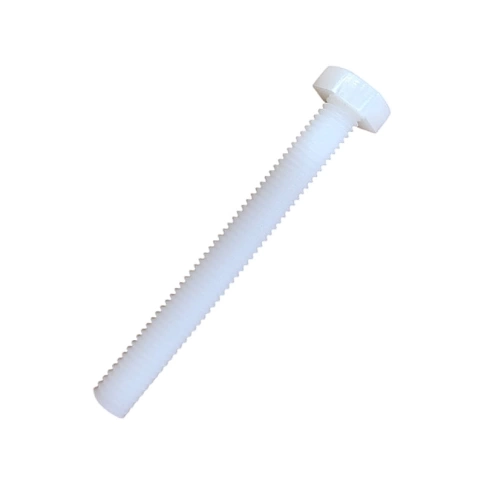 Болт полиамидный 8х50 мм DIN 933 (пластик), 10 шт. фото 4