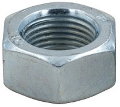 Гайка DIN934 (к.п.10 шаг резьбы 1,5 оцинкованная) фото 3