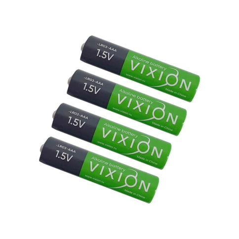 Батарейка алкалиновая LR03-AAA 4 шт VIXION фото 3