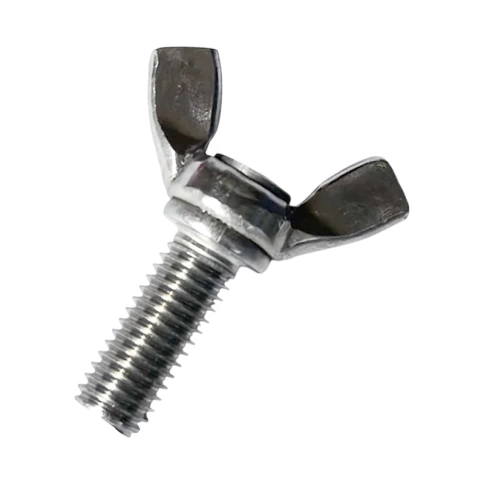 Винт-барашек 4х20 мм DIN 316 американский тип, нержавеющий А2 фото 1