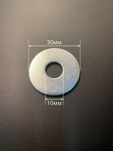 Шайба увеличенная нержавеющая М10 DIN 9021 А2 фото 15