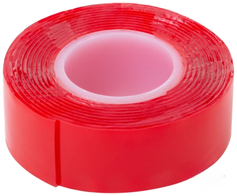 Лента клейкая 19мм х 1,5м двустор. прозр. Master Color Power Transparent фото 1