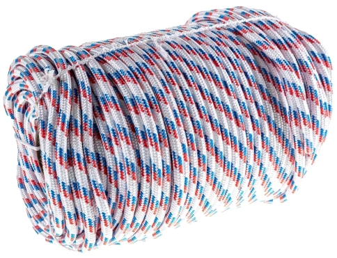 Фал плетеный полипропиленовый с серд. L 100 м 24-прядный Сибртех фото 3