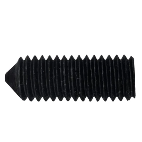 Винт установочный с внутр. шестигранником 12х25 мм, класс прочности 12.9 DIN 914 черный фото 1